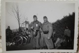Fotografie, doi militari germani in cel de-al doilea razboi mondial