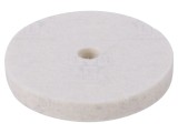 Tampon de lustruire din p&acirc;slă 75mm 10mm