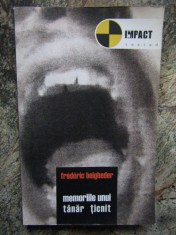 Frederic Beigbeder - Memoriile unui tanar ticnit (Editura Pandora M, 2004) foto