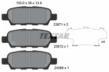 TEXTAR 2387101 set placute frana,frana disc