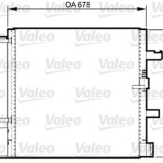 Condensator climatizare AC OEM/OES (Valeo), AUDI A4 (B8) 2008-2016; A5 (B8), 2007-2016; A6 (C7), 2010-2018, A7, 2010-2018; Q5 (8R) 2008-2017; motor 2