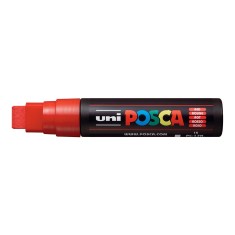 Marker UNI PC-17K Posca,15.0 mm,varf tesit,rosu