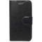 Husa tip carte cu stand neagra (cu decupaj difuzor) pentru HTC Desire 210