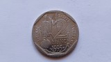 Franta -2 Francs 1995-100 de ani - Moartea lui Louis Pasteur, Europa
