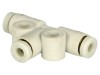 Teu Mufabil Polipropilena SMC Diametru 2mm Ramificatie T - Conectori Pneumatici