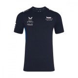 Alpine F1 tricou de bărbați official Teamline Replica F1 Team 2025 - XL, Castore