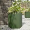 vidaXL Jardinieră grădină verde măsliniu 46x40x45 cm oțel hexagonal 851114