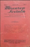 1931 Mișcarea Socială anul II no. 4, ia, Ilie Moscovici, București CVP bolsevism