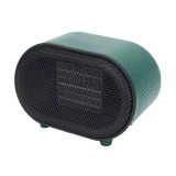 Mini aeroterma, pentru aer cald/rece, portabila, silentioasa, putere 800W, depoziatre usoara, buton ON/OFF, verde