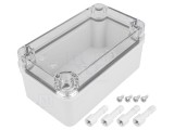 Carcasă universală FIBOX PC C 65 T gri IK08 80x140x65mm