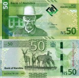 NAMIBIA 50 dollars 2025 UNC!!!