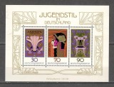 Germania.1977 75 ani stilul Art Nouveau-Bl. MG.397