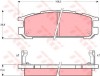 Set placute frana,frana disc SUBARU LEGACY III (BE, BH) (1998 - 2003) TRW GDB990
