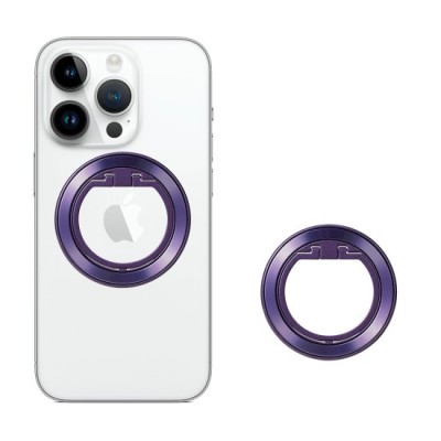 Suport Rotund pentru Telefon - Techsuit (MPR2) - Purple foto