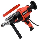 Yato YT-81980 + YT-60374 - Masina de carotat 2200 W 180 mm gaurire umeda + Carota beton cu coroana diamantata 68x430 mm