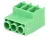 Regletă de conexiuni PCB 90&deg; 6,35mm 3 piste 41A