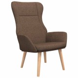 Cumpara ieftin Scaun de relaxare, maro, material textil