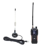 PNI Escort HP 102 Multi Standard Portable CB Radio Station Package, 4W, 12V-24V, AM-FM with PNI ML29 CB Antenna with Magnet