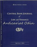 Cumpara ieftin Central Bank Journal Of Law And Finance I, II - Banca Nationala A Romaniei