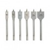 Set 6 Freze Lemn Vorel 22500, 10-25mm, Ax 8mm, Otel, Profilate, Precizie +/- 0.02mm
