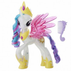 Jucarie My little pony Princess Celestia Glitter and glow E0190 Hasbro foto