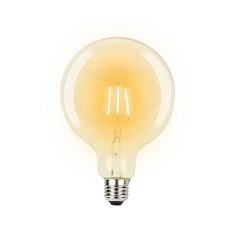 Bec LED Filament 4W 350LM Edison Vintage Alb Cald E27 G125 foto