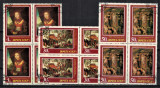 Timbre Rusia 1987 - Picturi Muzeul Hermitage, Serie Completa in Blocuri, Colectie Filatelie Ruseasca