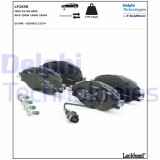 DELPHI LP2698 set placute frana,frana disc