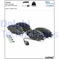 DELPHI LP2698 set placute frana disc