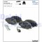 DELPHI LP2698 set placute frana,frana disc