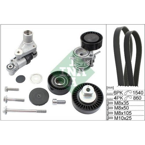 Set curea transmisie BMW 3 (E46) 12.97-05.05, 5 (E39) 09.95-07.03, 5 Touring (E39) 09.96-06.04, X5 (E53) 01.00-12.06, Z4 Roadster (E85) 02.03-12.09,
