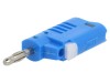 Mufă Banană 4mm Albastră 36A