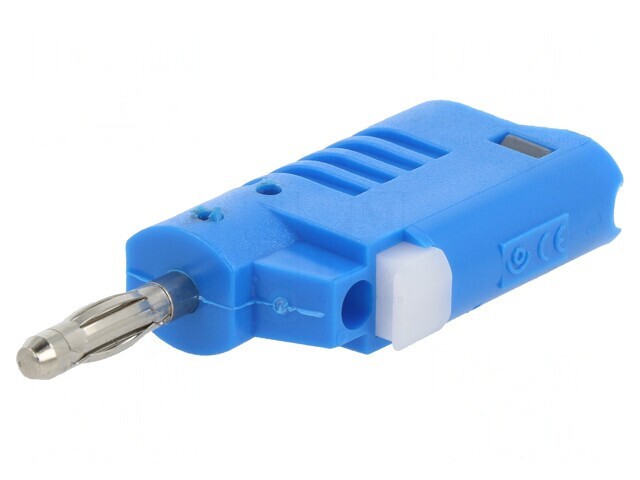 Mufă Banană 4mm Albastră 36A