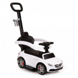 Masinuta de impins cu maner Ecotoys Mercedes 639 Alb