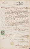 HST 60S Copie de epoca 1871 act Teodor Pop