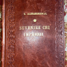SUVENIRE SI IMPRESII EPISTOLE SI FABULE,G.ALESANDRESCUL/BUCURESCI,1847/PRINCEPS