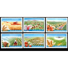 1982 - mecanizarea agriculturii, serie neuzata