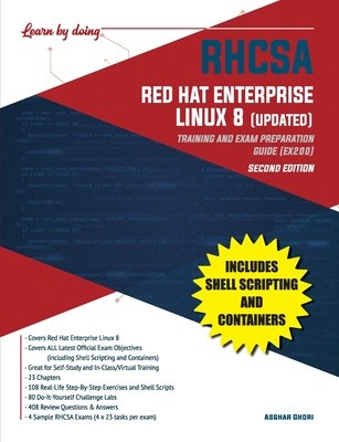 RHCSA Red Hat Enterprise Linux 8 (UPDATED): Training and Exam Preparation Guide (EX200), Second Edition foto