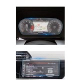 Folie pentru Navigație Audi Q5 E-Tron 2022-2023 ecran navigație + display ceasuri, King Protection, Ultra-Rezistentă, Claritate Cristalină, Aplica