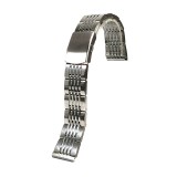 Cumpara ieftin Bratara de ceas argintie cu butoane laterale 20mm WZ4769