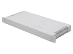 Carcasă standard 19 1U gri ABS 203x431 mm
