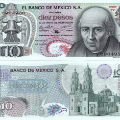 MEXIC 10 pesos 1970 UNC!!!