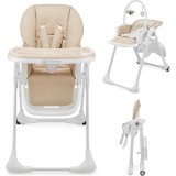 Scaun de masa, Kinderkraft Tummie, beige