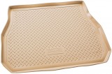 Tavita portbagaj din cauciuc bej premium pentru BMW X5 E53 1999-2006