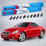 Cumpara ieftin Stergatoare Lexus SC 430 Coupe Cabriolet 05.2001-08.2010 Set Fata Flat Premium TeamCar