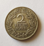Germania - 2 Reichsmark 1926 D - Argint, Europa