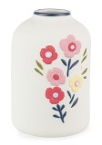Vaza flori portelan multicolora Floryn 12.8/13.5x19.2 cm