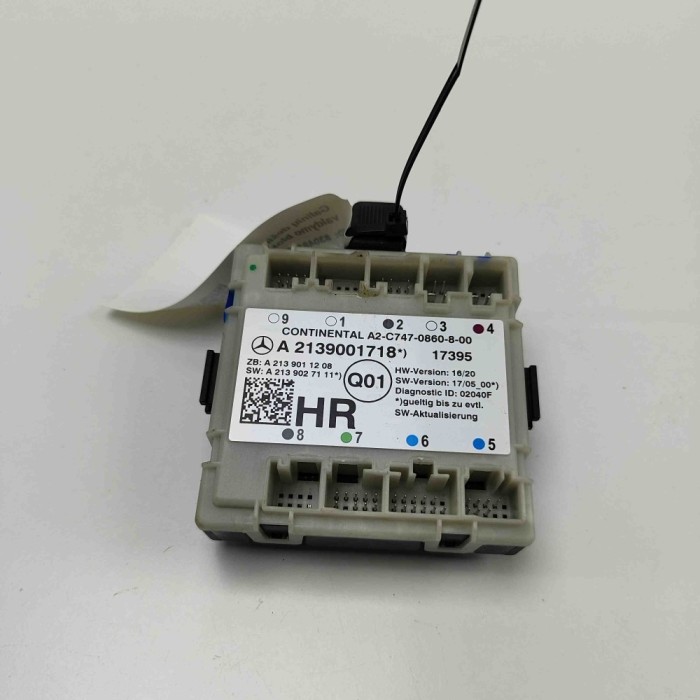 Modul de control ușă dreapta spate MERCEDES-BENZ E W213 2017 OEM: A2139001718,A2139011208,A2139027111 30481809