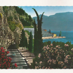 FA51-Carte Postala-ITALIA-Lago di Garda, Gardesana Occidentale, necirculata 1968