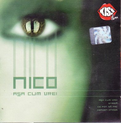 CD Pop: Nico - Asa cum vrei ( 2005, original, stare foarte buna ) foto